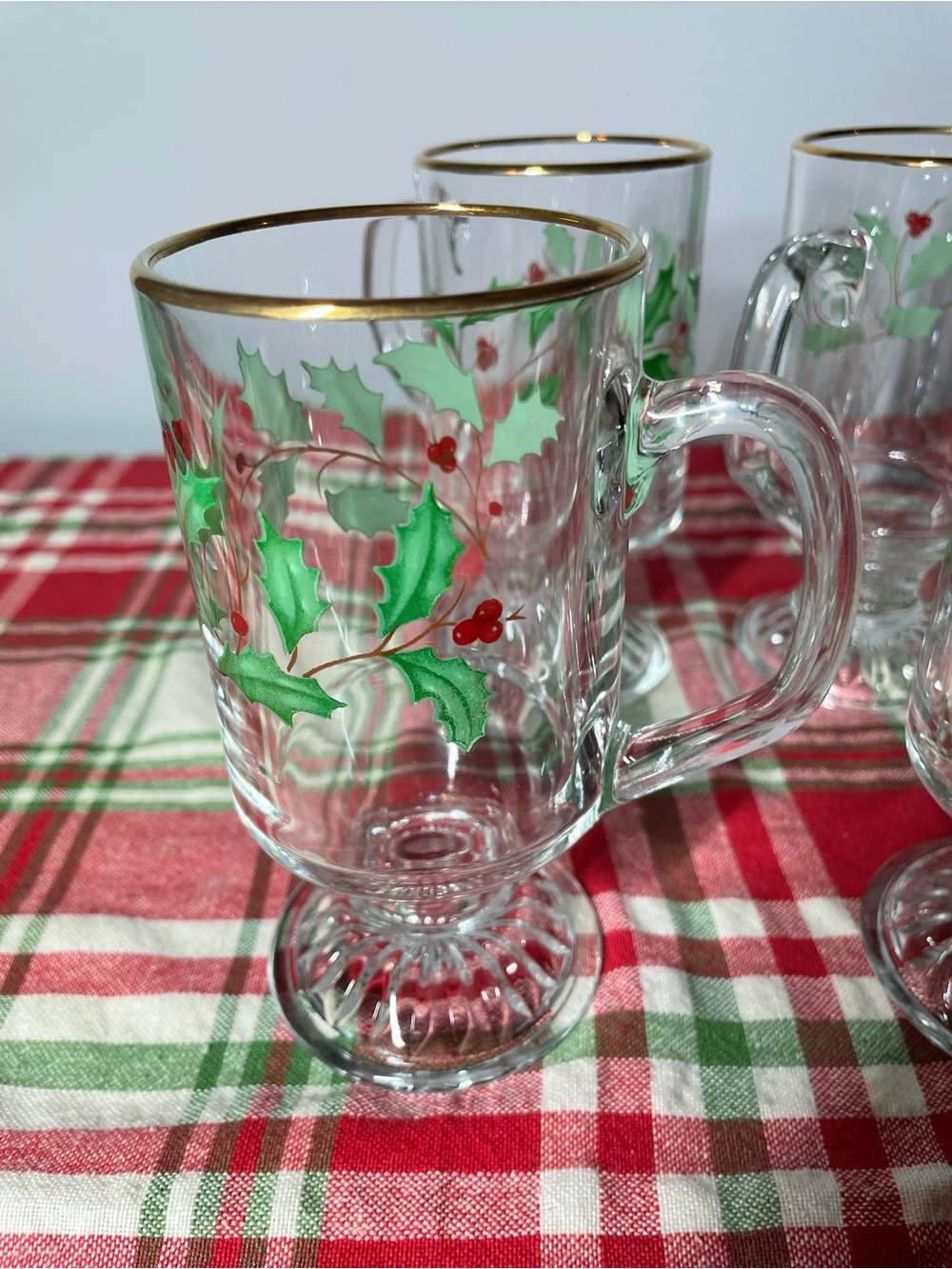 Irish Coffe Glassware Holiday (Dimension) by LENOX Set Of 4
